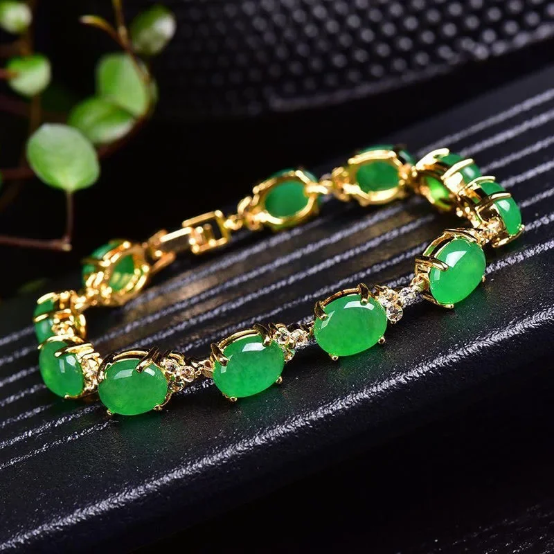 Beading - Natuurlijke Groene Jade Agaat LIEFDE Kralen