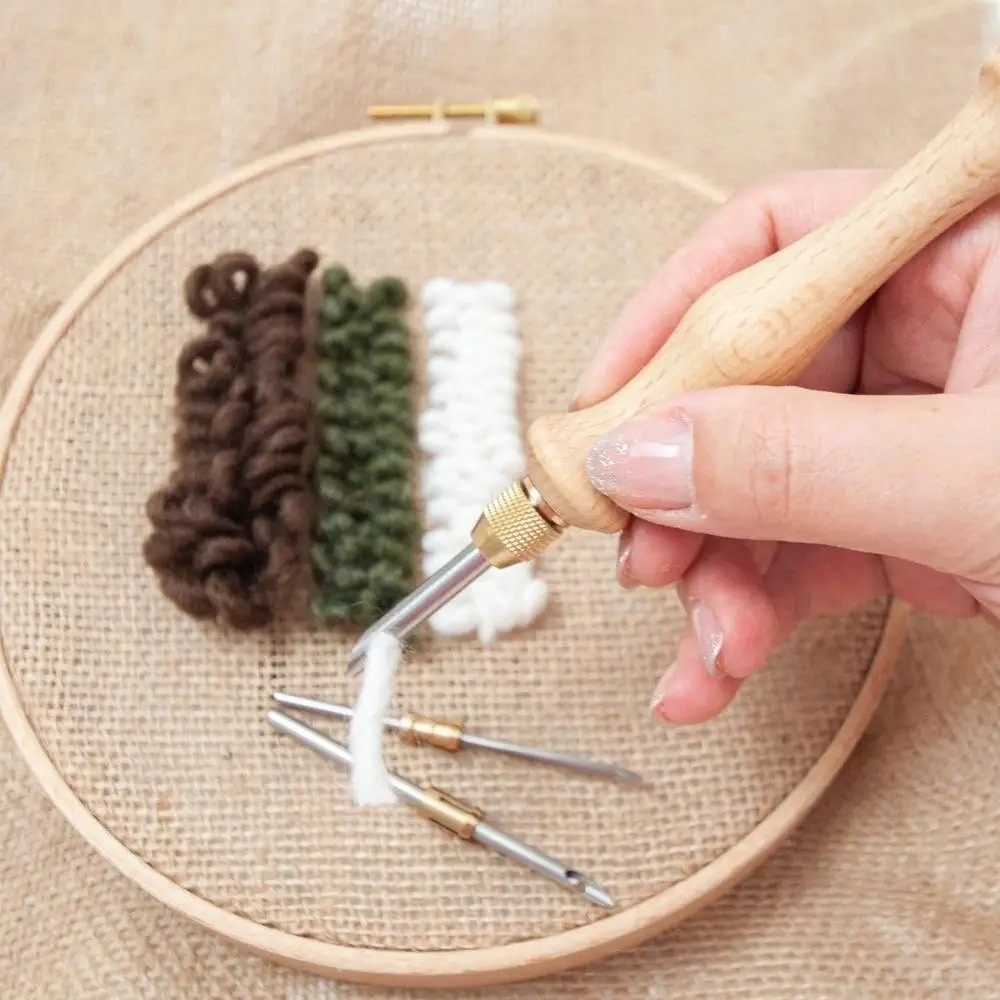 Cotton Embroidery Thread Skeins - 2,5 mm/3,5 mm/5 mm Punch Needle