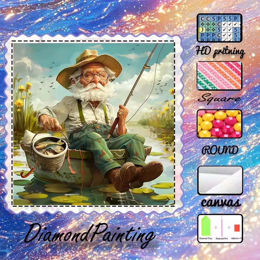 5D Diamond Painting Kit Full Drill - 1 stuk 5D DIY flockingdoek, speciale