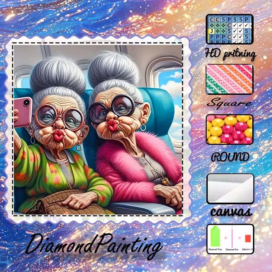 5D Diamond Painting Kit Full Drill - 1 stuk 5D DIY flockingdoek, speciale