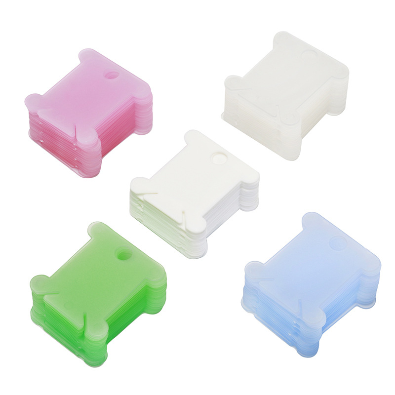 Cotton Embroidery Thread Skeins - Plastic borduurgaren spoeltjes, ambachtelijke draadbenodigdheden, organizer,