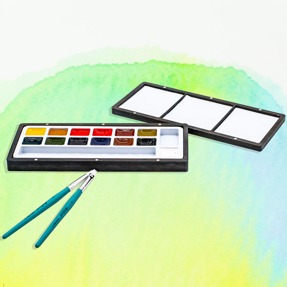 ArtSecret 13-solide aquarelpal - Watercolor Paint Set Solid Pigment recensie en prijs