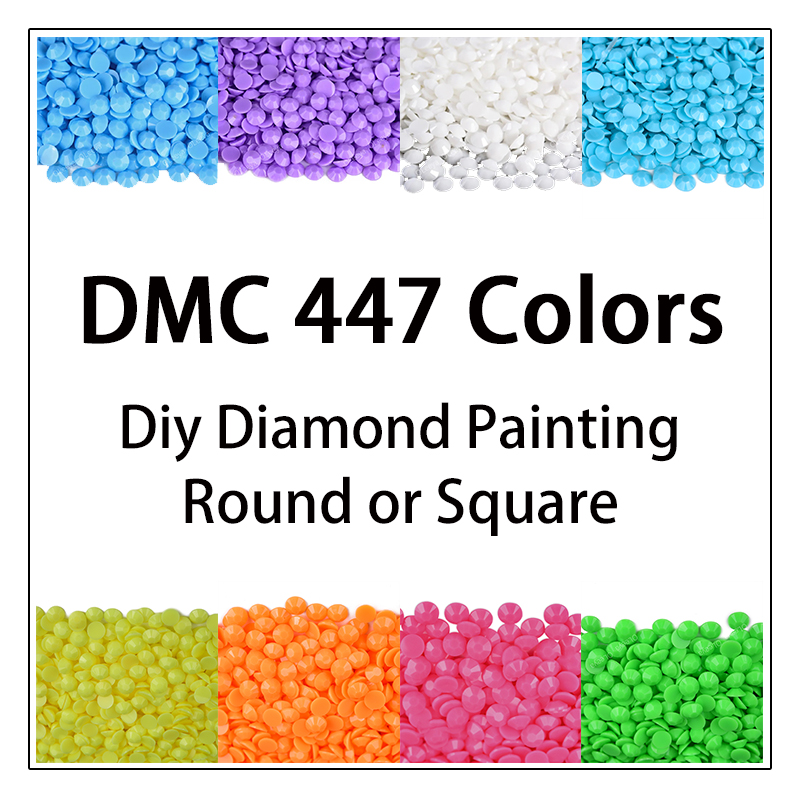 DMC 447 kleuren 5D diy diamant - 5D Diamond Painting Kit Full Drill recensie en prijs