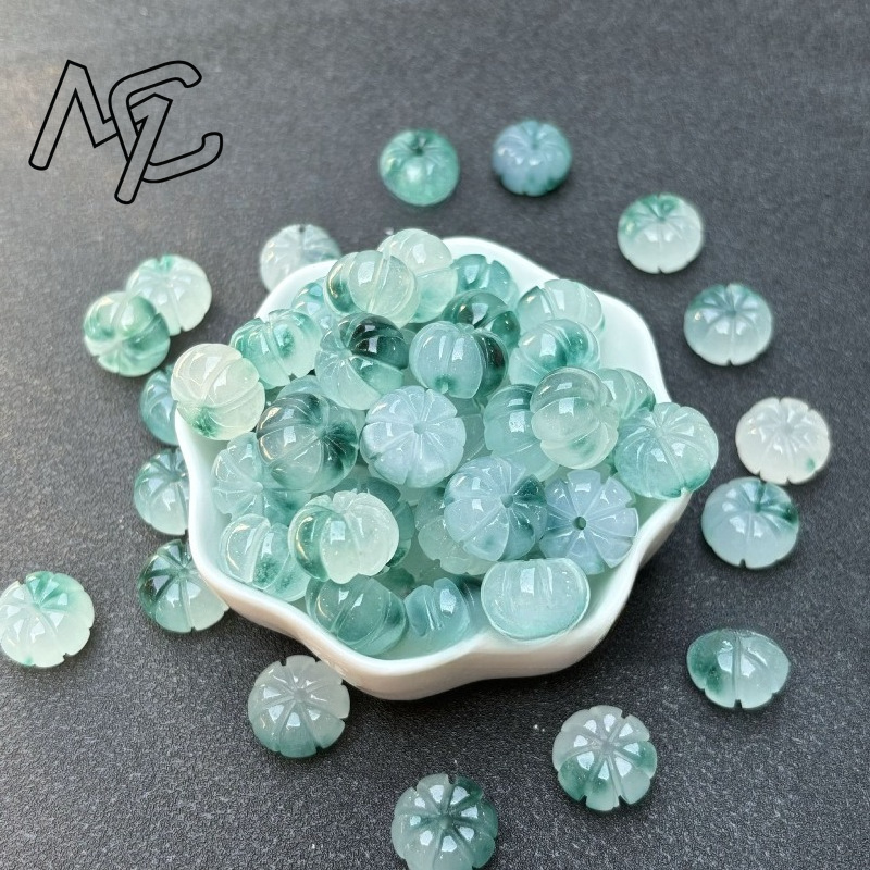 10 stks Een Groene Jade Pompoe - Beading recensie en prijs