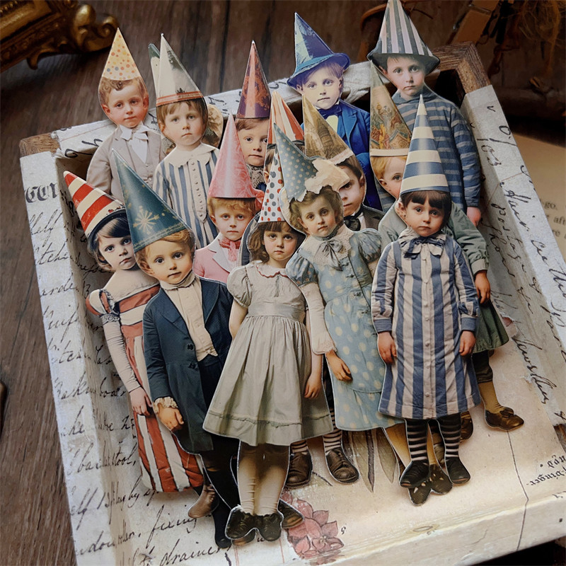 15 stuks vintage clown party k - Vintage Junk Journal Scrapbooking Paper recensie en prijs