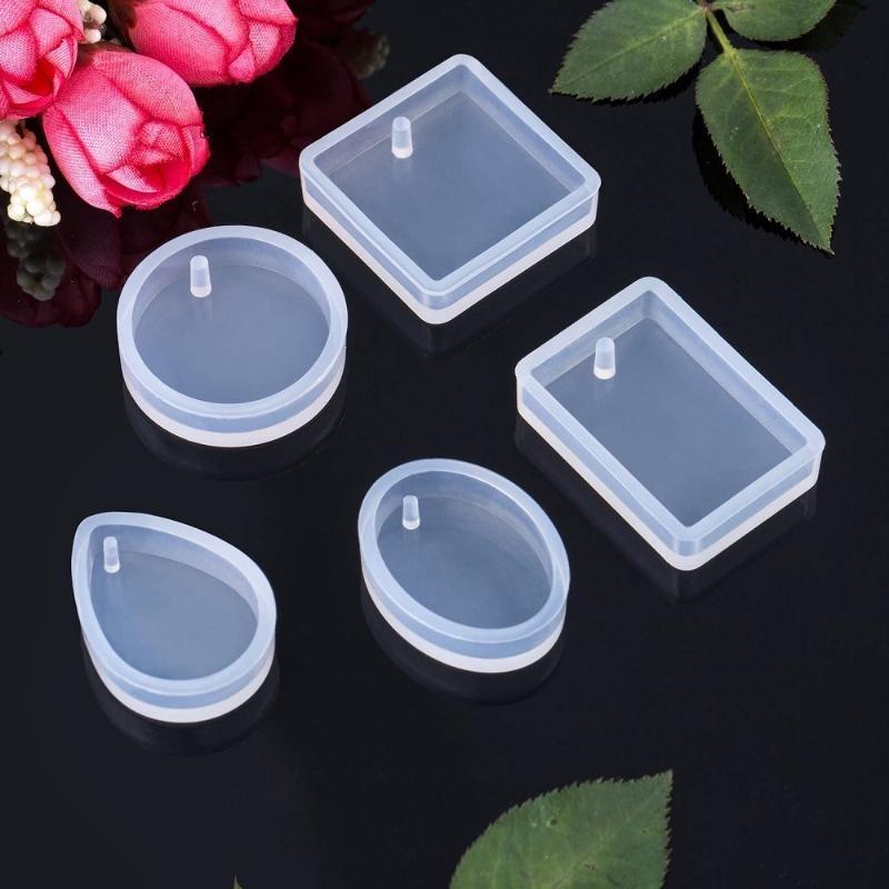 20-delige set DIY sleutelhange - Silicone Epoxy Resin Molds Set recensie en prijs
