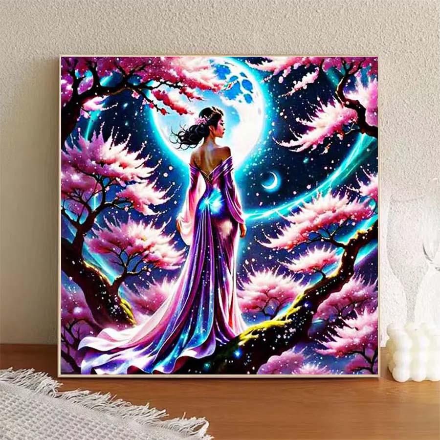 1 stuk 5D DIY flockingdoek, sp - 5D Diamond Painting Kit Full Drill recensie en prijs