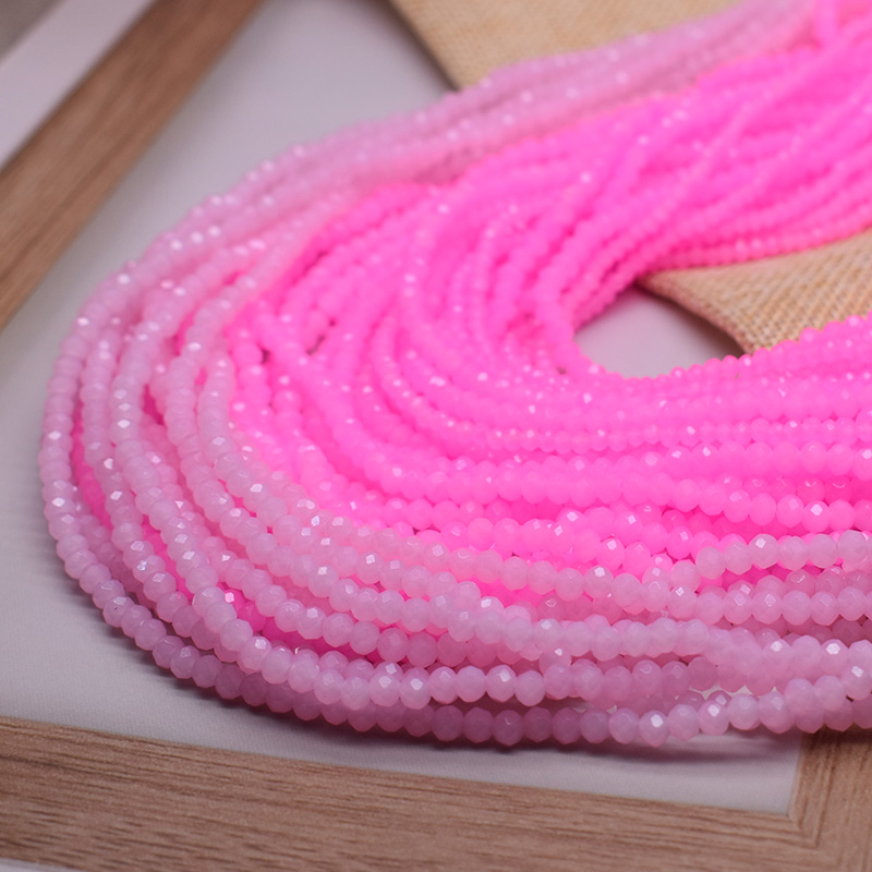 Helder perzik roze 1 2 3 4 6 8 - Glass Seed Beads 2Mm Jewelry Making recensie en prijs
