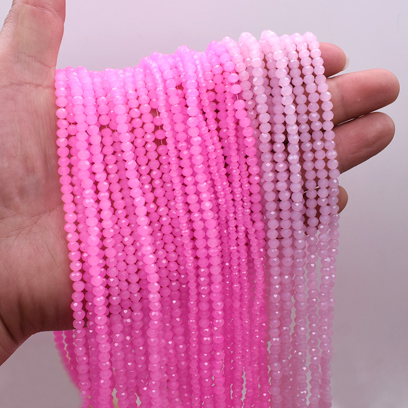 Helder perzik roze 1 2 3 4 6 8 - Glass Seed Beads 2Mm Jewelry Making recensie en prijs