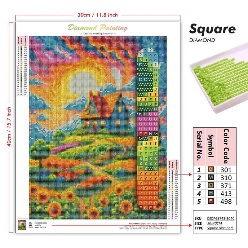 5D DIY diamantschilderset Sail - 5D Diamond Painting Kit Full Drill recensie en prijs