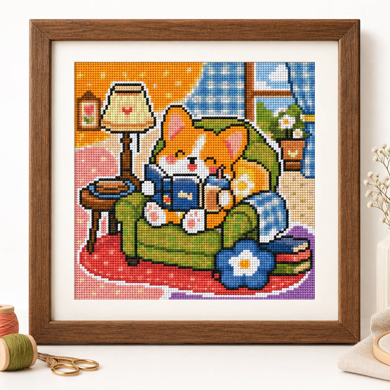[Volledige stiksel] [CC6338-Kl - Cross Stitch Stamped Kits Beginners recensie en prijs