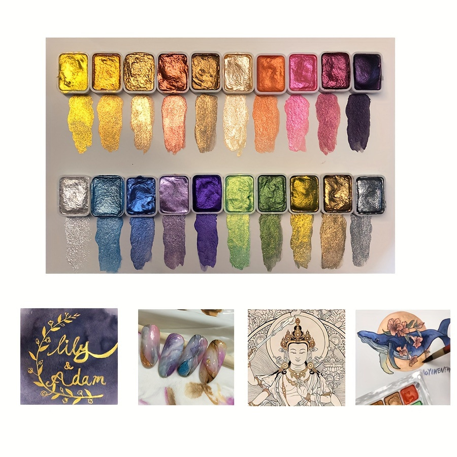 Portable56 kleuren effen pigme - Watercolor Paint Set Solid Pigment recensie en prijs
