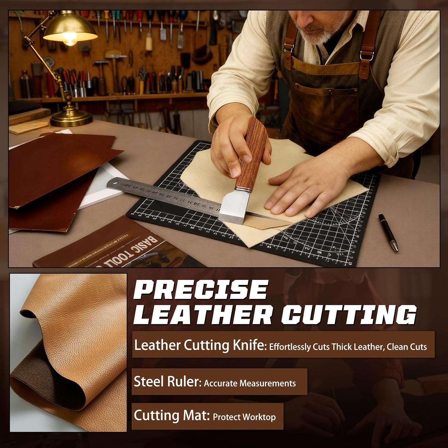 Lederbewerkingsset, lederbewer - Craft Tools recensie en prijs