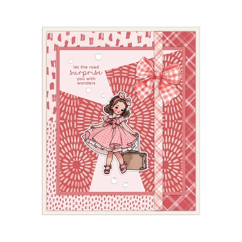 Suncraft Lovely Traveling Litt - Clear Silicone Stamps For Card Making recensie en prijs