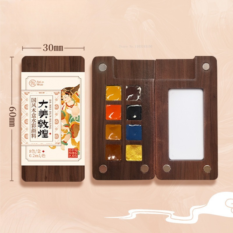 Mini Draagbaar Aquarel Pigment - Watercolor Paint Set Solid Pigment recensie en prijs