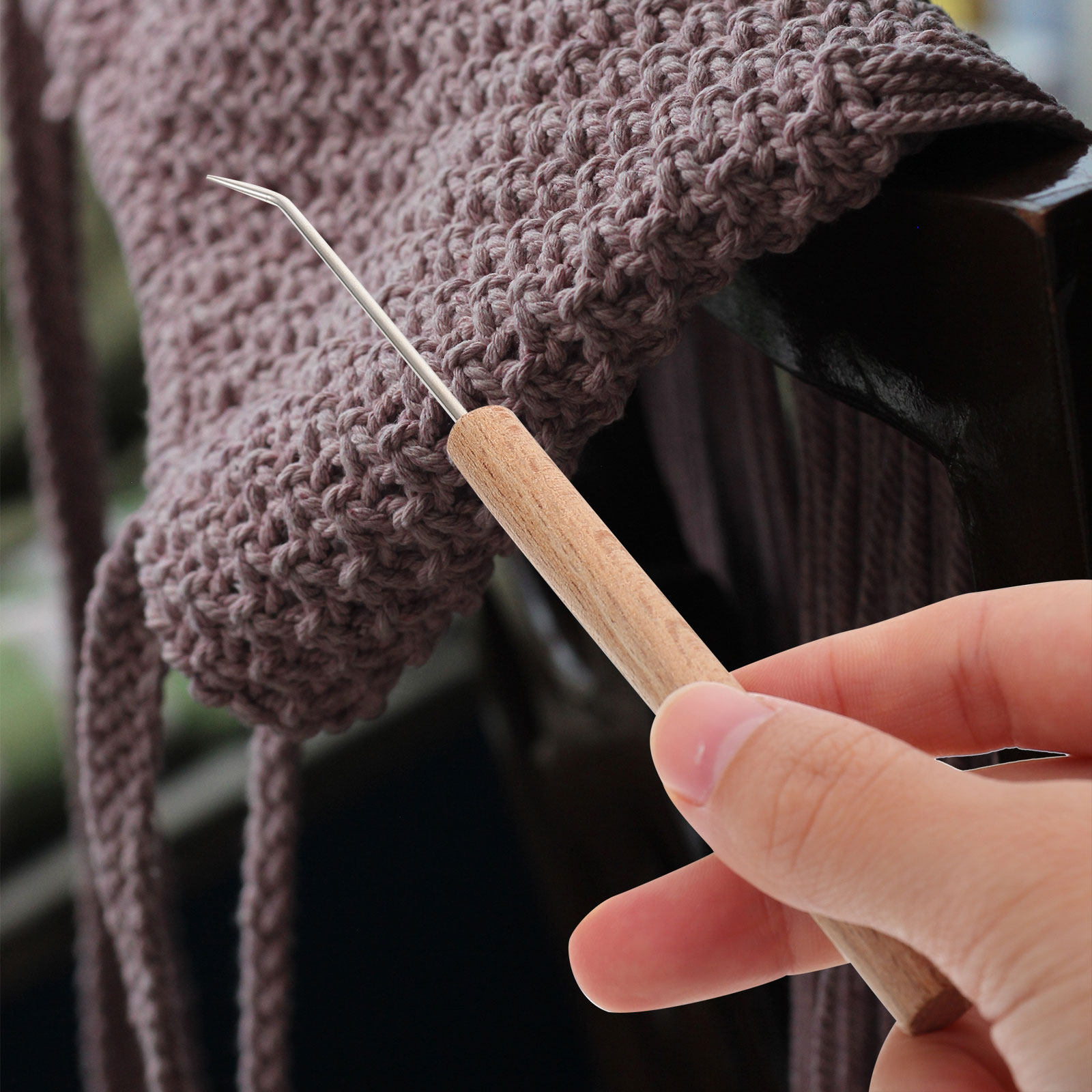 1 stuk: prachtige, ergonomisch - Wooden Crochet Hooks Ergonomic Handle recensie en prijs