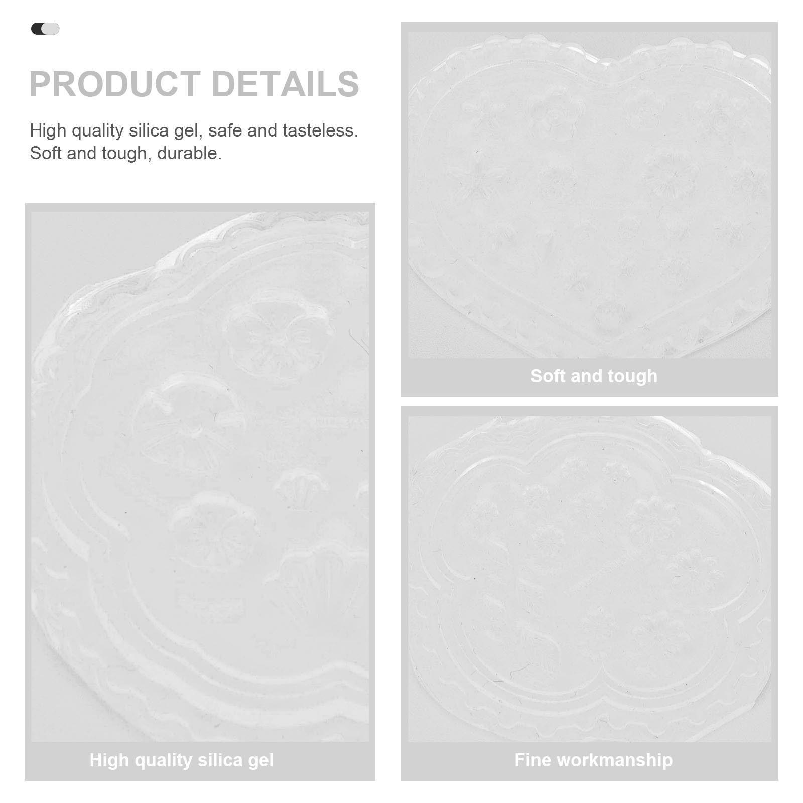 3-delige herbruikbare nagelkun - Silicone Epoxy Resin Molds Set recensie en prijs